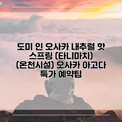 도미 인 오사카 내추럴 핫 스프링 (타니마치) (온천시설) 오사카 아고다 특가 예약팁
