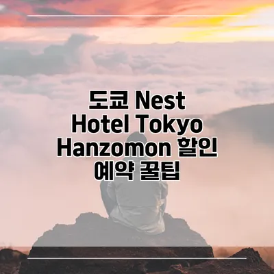 도쿄 Nest Hotel Tokyo Hanzomon 할인 예약 꿀팁