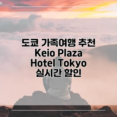 도쿄 가족여행 추천 Keio Plaza Hotel Tokyo 실시간 할인